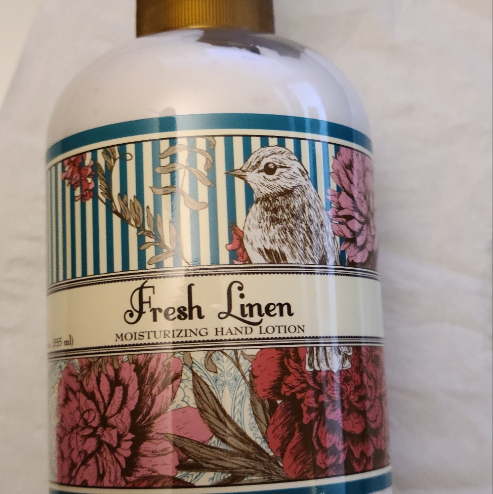 SJ Creations Fresh Linen Moisturizing Hand Lotion
